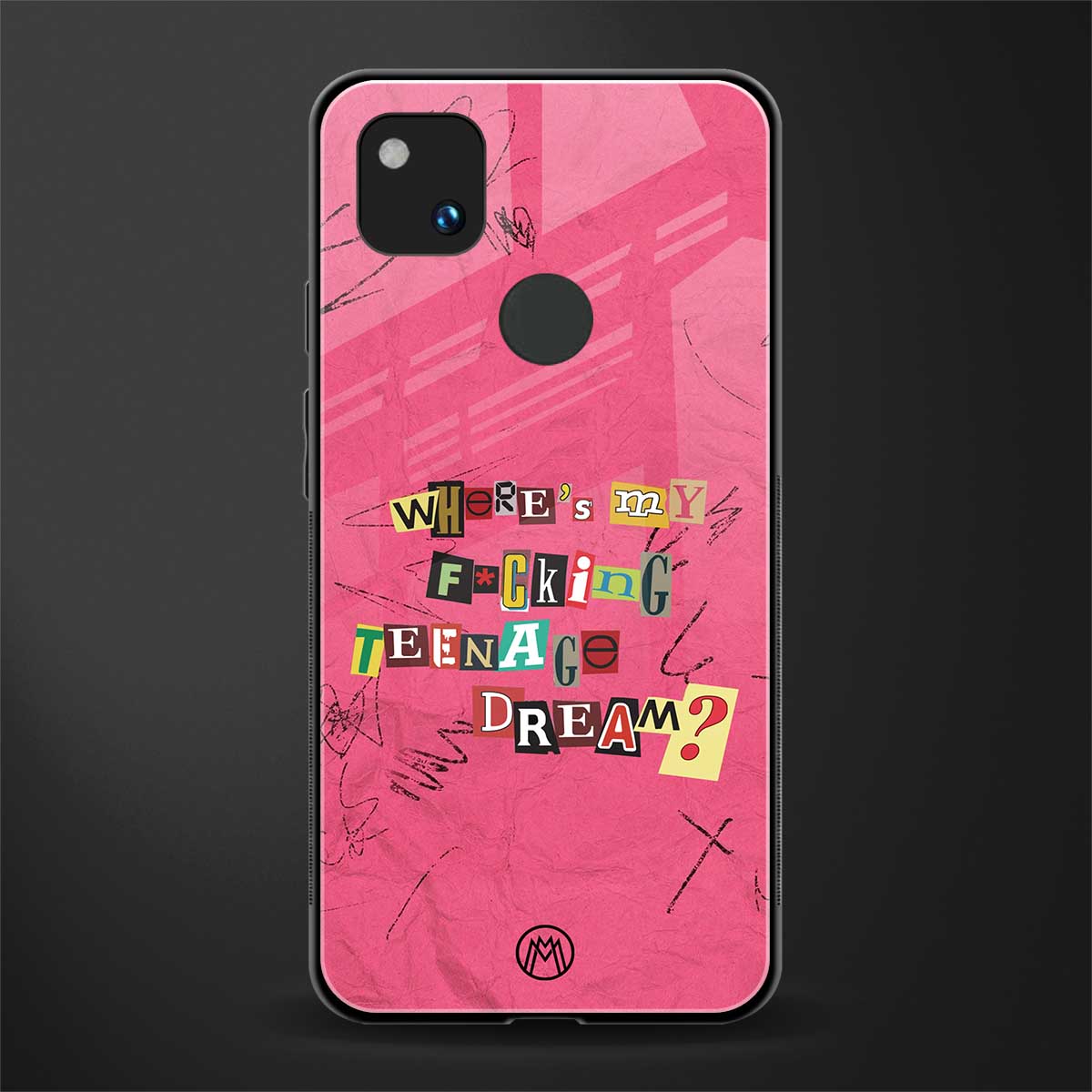 teenage dream back phone cover | glass case for google pixel 4a 4g