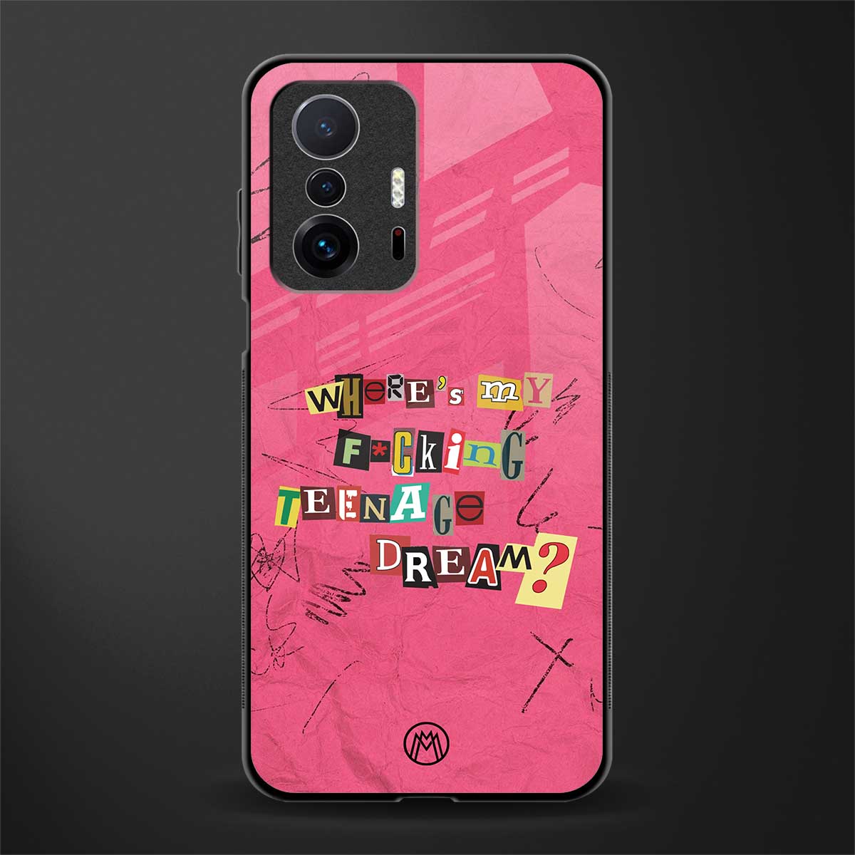 teenage dream glass case for mi 11t pro 5g image