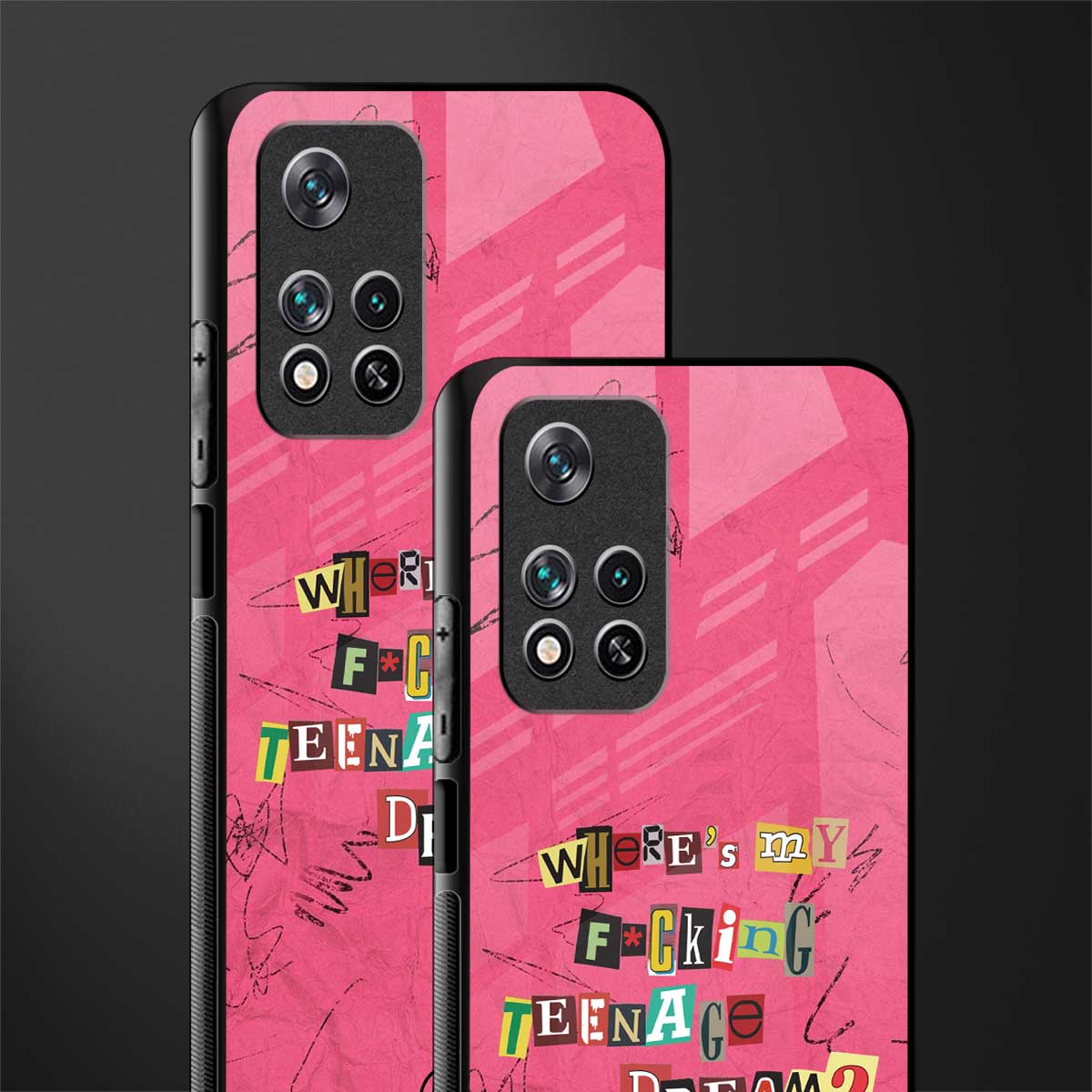 teenage dream glass case for xiaomi 11i 5g image-2