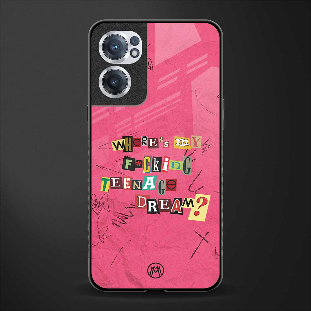 teenage dream glass case for oneplus nord ce 2 5g image
