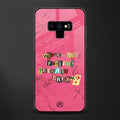 teenage dream glass case for samsung galaxy note 9 image