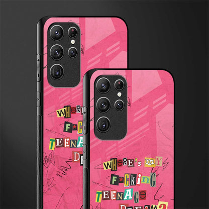 teenage dream glass case for samsung galaxy s22 ultra 5g image-2