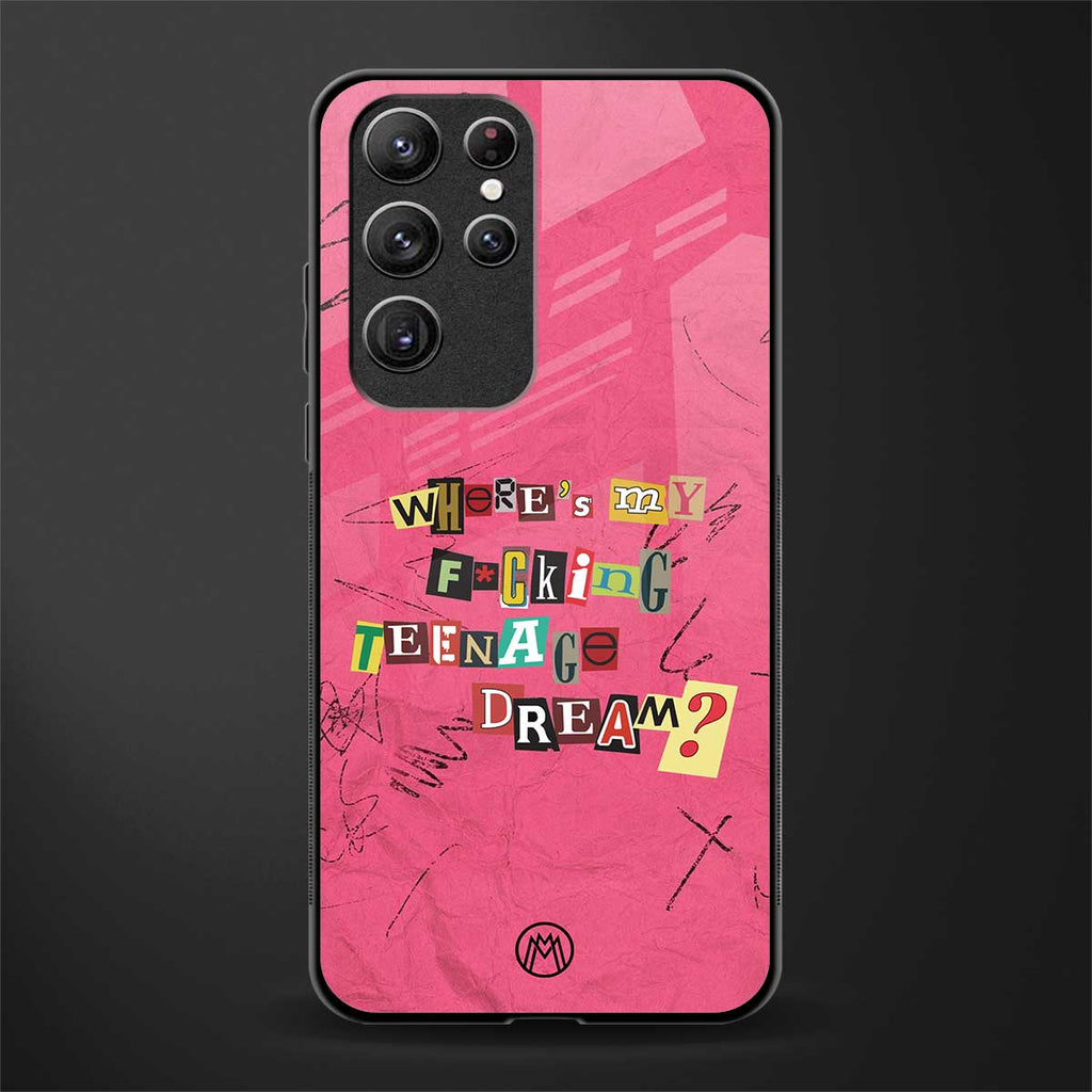 teenage dream glass case for samsung galaxy s21 ultra image