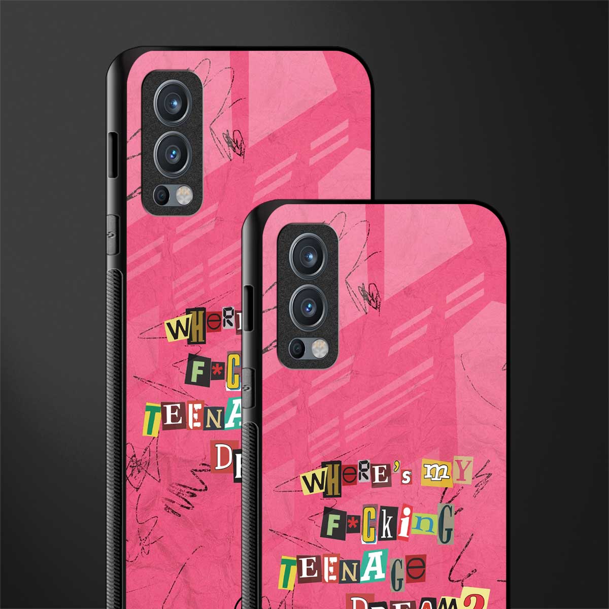 teenage dream glass case for oneplus nord 2 5g image-2