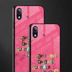 teenage dream glass case for vivo y91i image-2