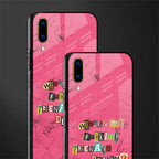 teenage dream glass case for vivo v11 pro image-2