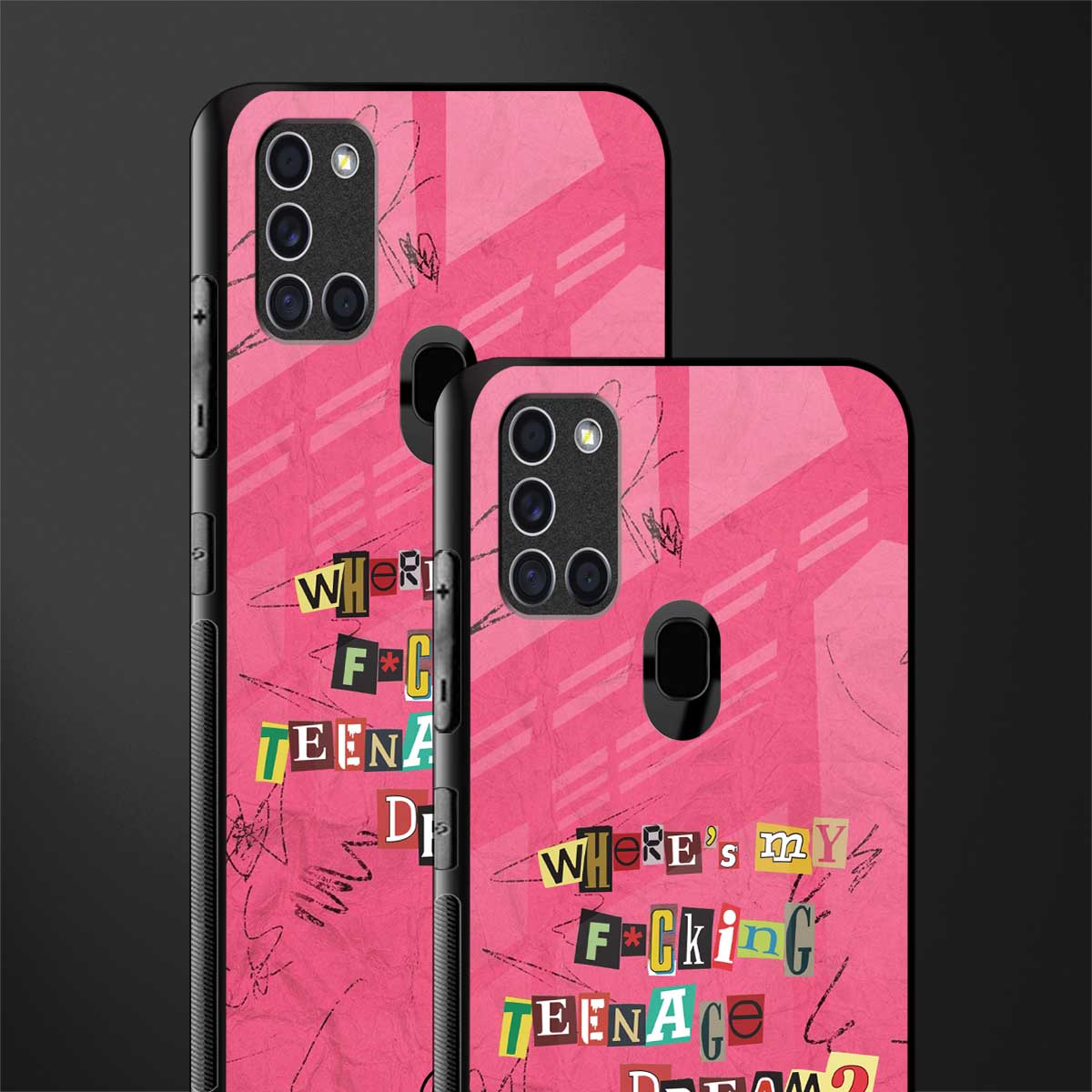 teenage dream glass case for samsung galaxy a21s image-2