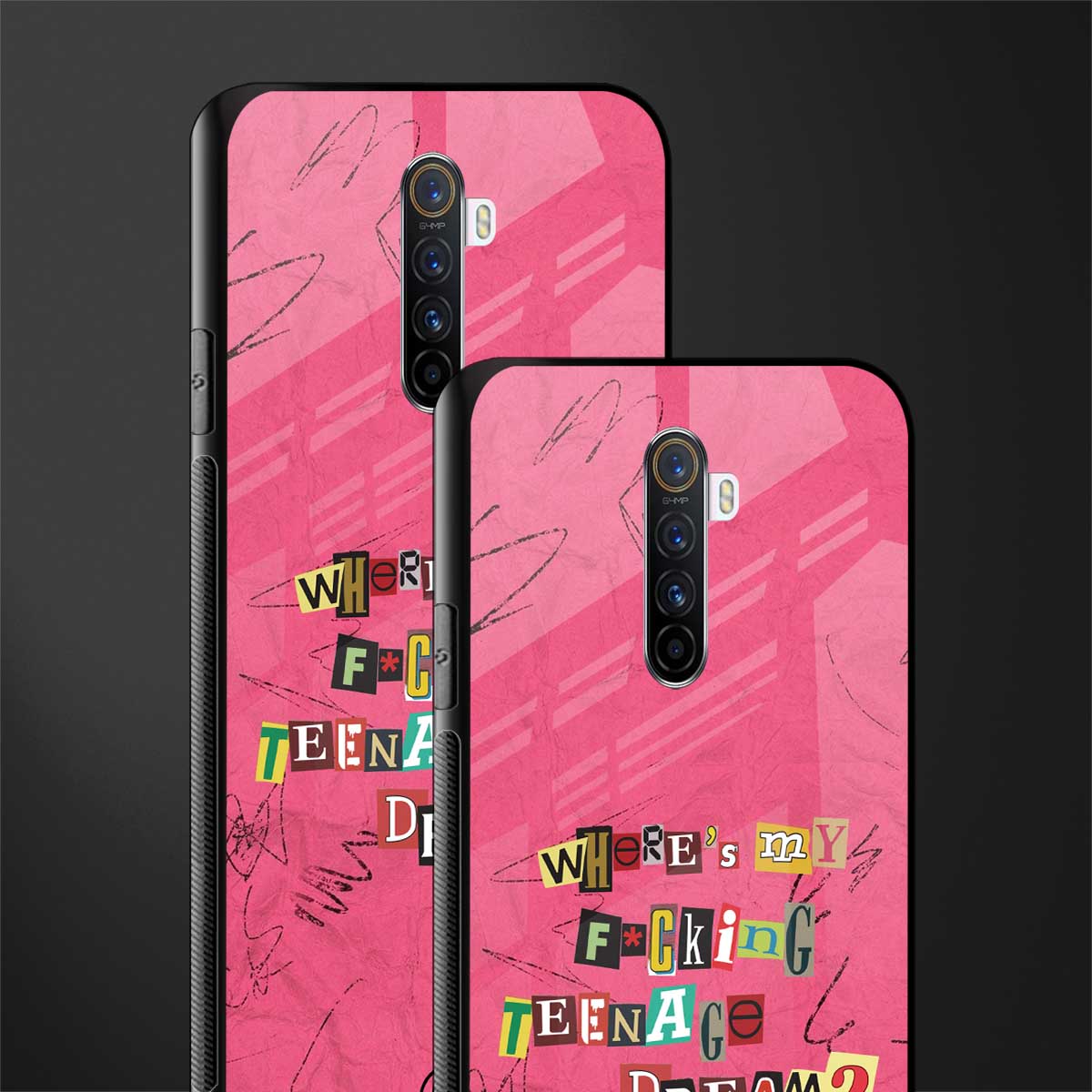 teenage dream glass case for realme x2 pro image-2