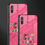 teenage dream glass case for redmi 9a image-2