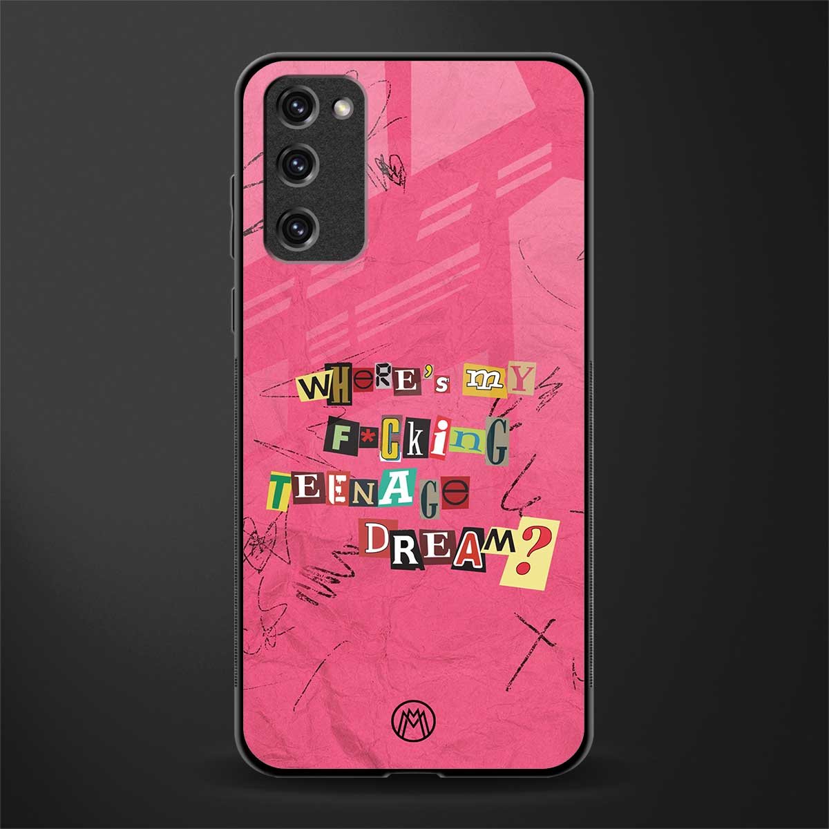 teenage dream glass case for samsung galaxy s20 fe image