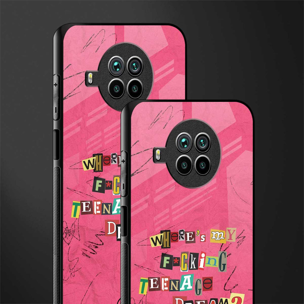 teenage dream glass case for mi 10i image-2
