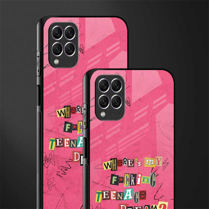 teenage dream glass case for samsung galaxy f62 image-2