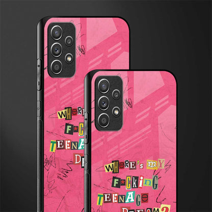 teenage dream glass case for samsung galaxy a72 image-2