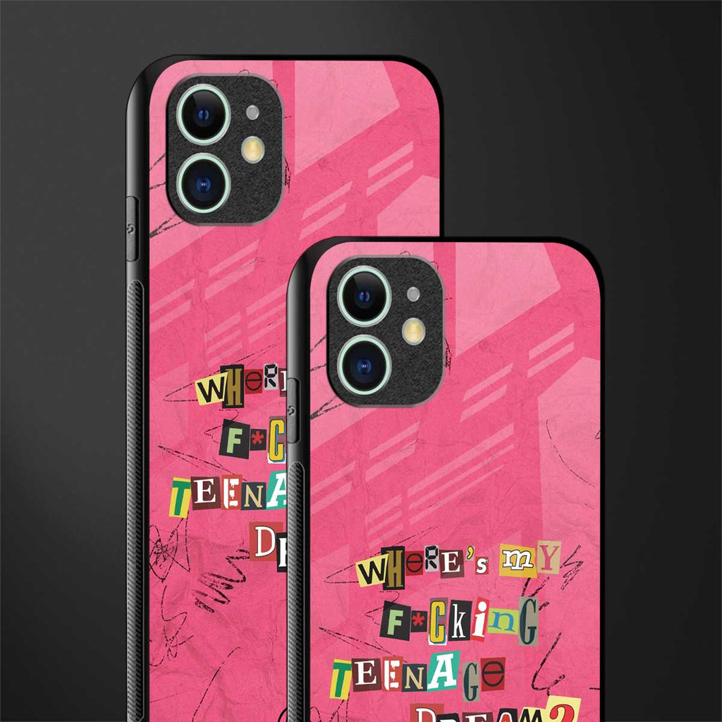 teenage dream glass case for iphone 12 mini image-2