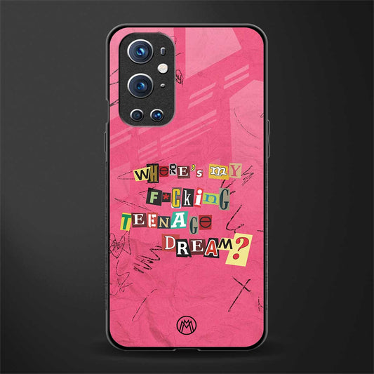 teenage dream glass case for oneplus 9 pro image