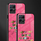 teenage dream glass case for realme 8i image-2