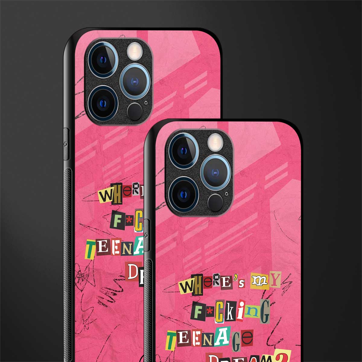 teenage dream glass case for iphone 12 pro image-2
