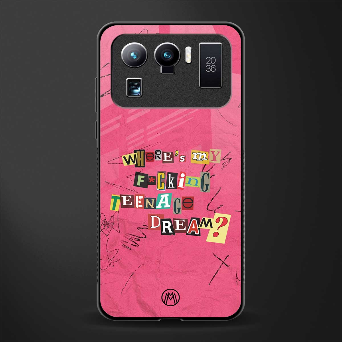 teenage dream glass case for mi 11 ultra 5g image