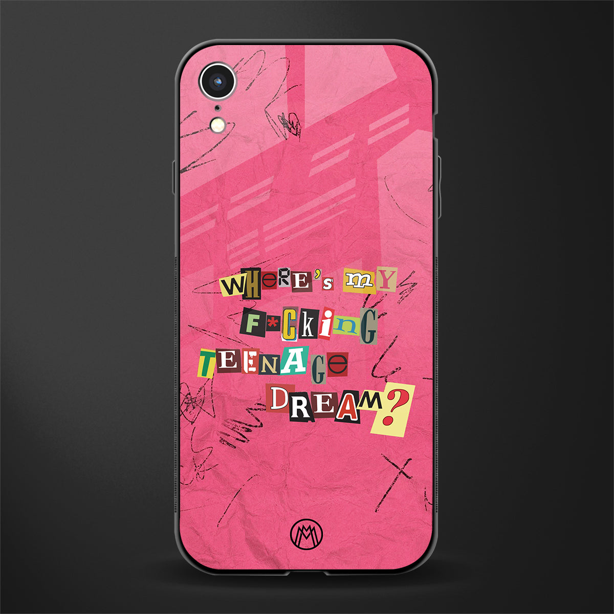 teenage dream glass case for iphone xr image