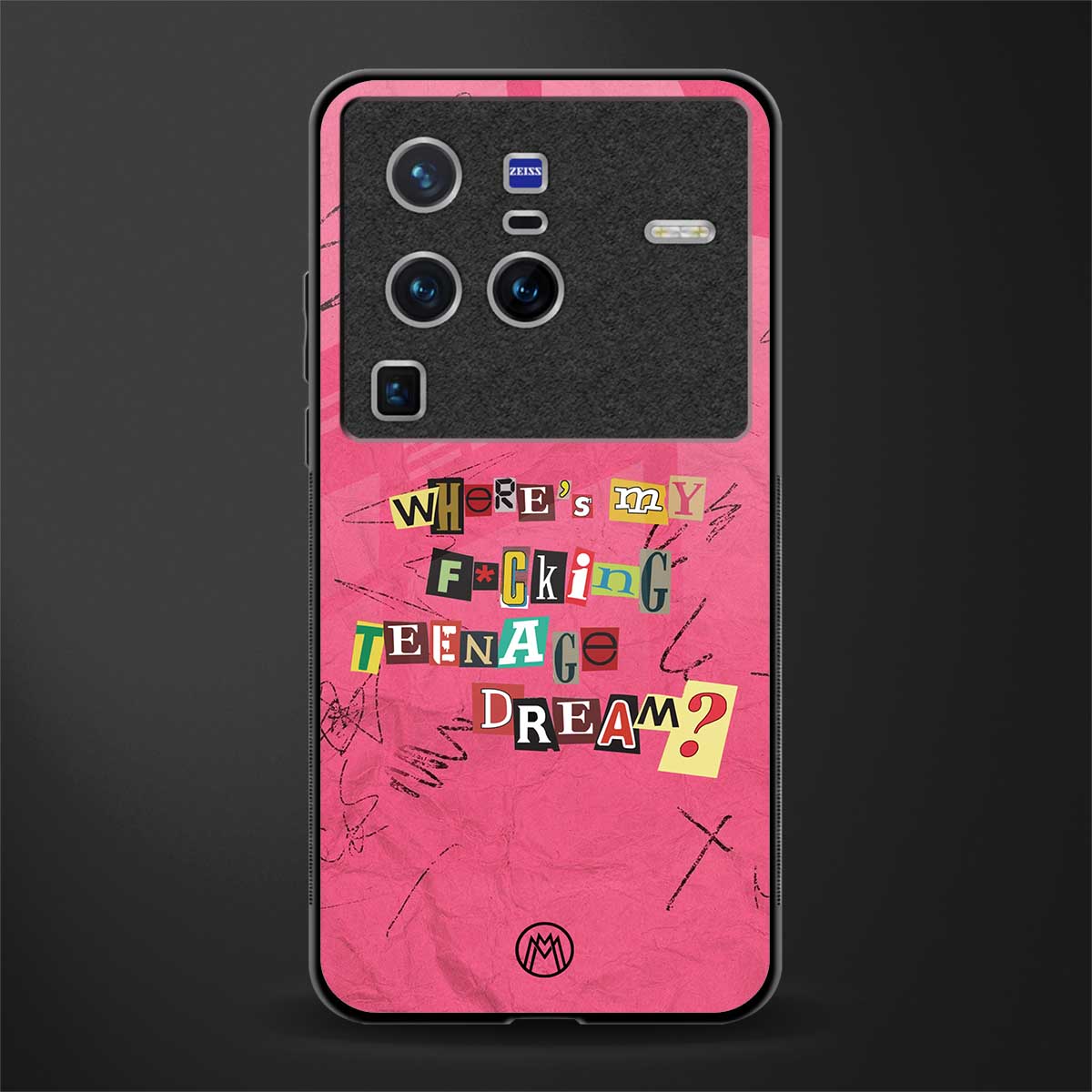 teenage dream glass case for vivo x80 pro 5g image