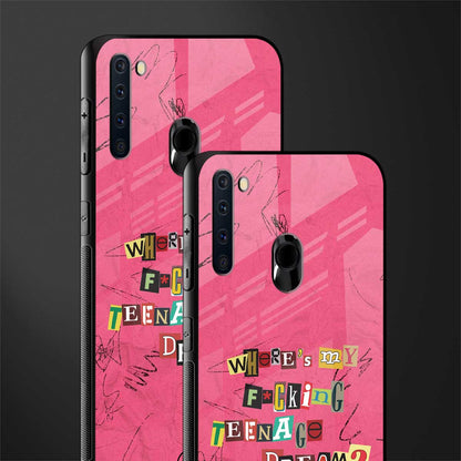 teenage dream glass case for samsung a21 image-2