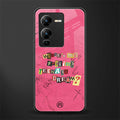 teenage dream back phone cover | glass case for vivo v25 pro 5g