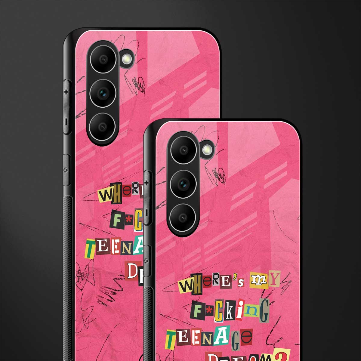 Teenage-Dream-Glass-Case for phone case | glass case for samsung galaxy s23 plus