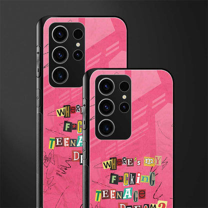 Teenage-Dream-Glass-Case for phone case | glass case for samsung galaxy s23 ultra