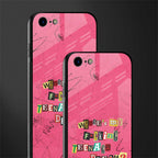 teenage dream glass case for iphone 8 image-2
