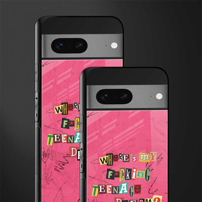 teenage dream back phone cover | glass case for google pixel 7