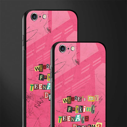 teenage dream glass case for iphone 6 plus