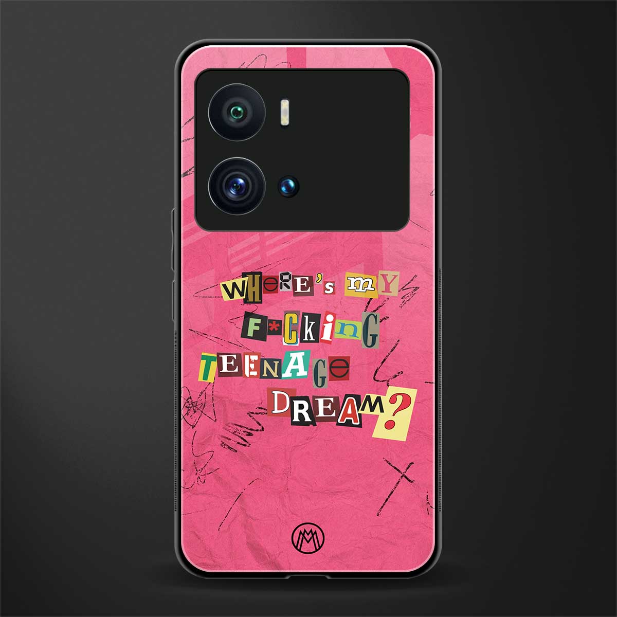 teenage dream back phone cover | glass case for iQOO 9 Pro