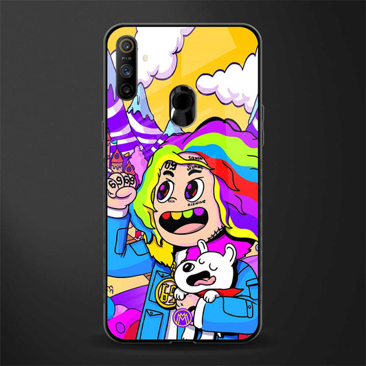 tekashi 6ix9ine glass case for realme narzo 20a image