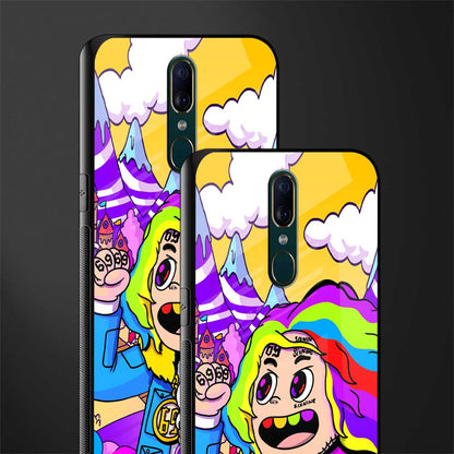 tekashi 6ix9ine glass case for oppo a9 image-2