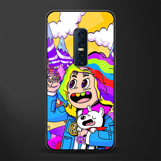 tekashi 6ix9ine glass case for vivo v17 pro image