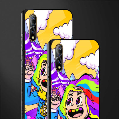 tekashi 6ix9ine glass case for vivo z1x image-2
