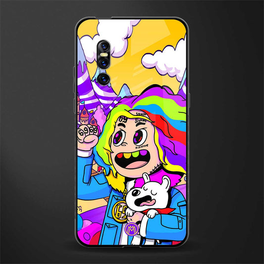 tekashi 6ix9ine glass case for vivo v15 pro image