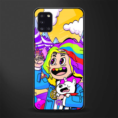 tekashi 6ix9ine glass case for samsung galaxy a31 image