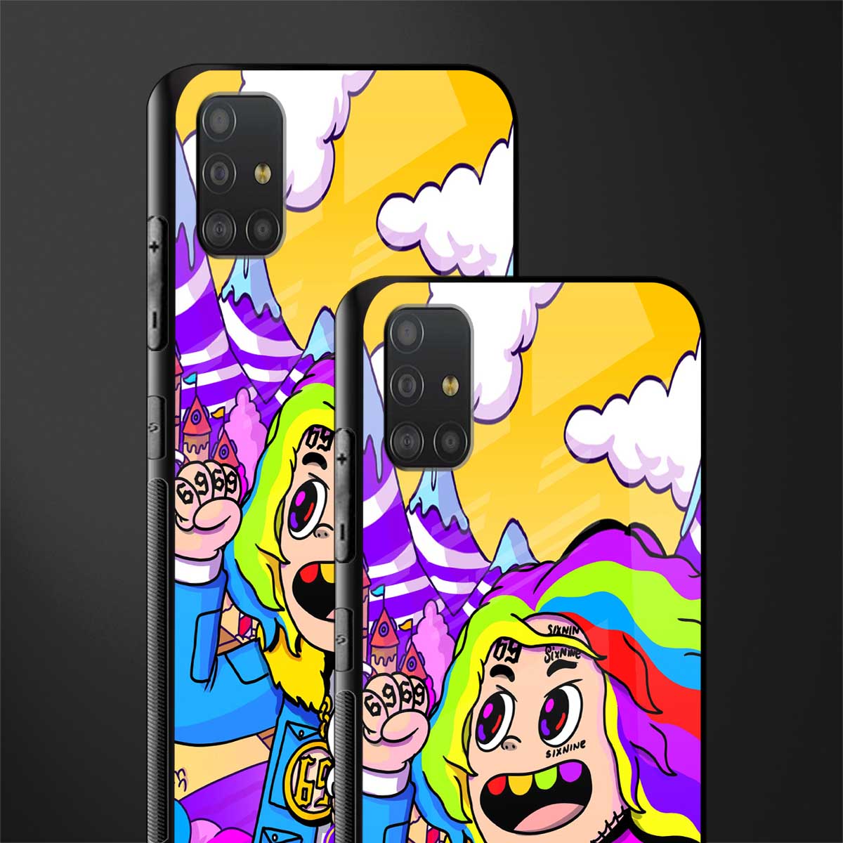 tekashi 6ix9ine glass case for samsung galaxy a51 image-2