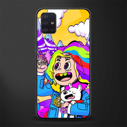 tekashi 6ix9ine glass case for samsung galaxy a71 image