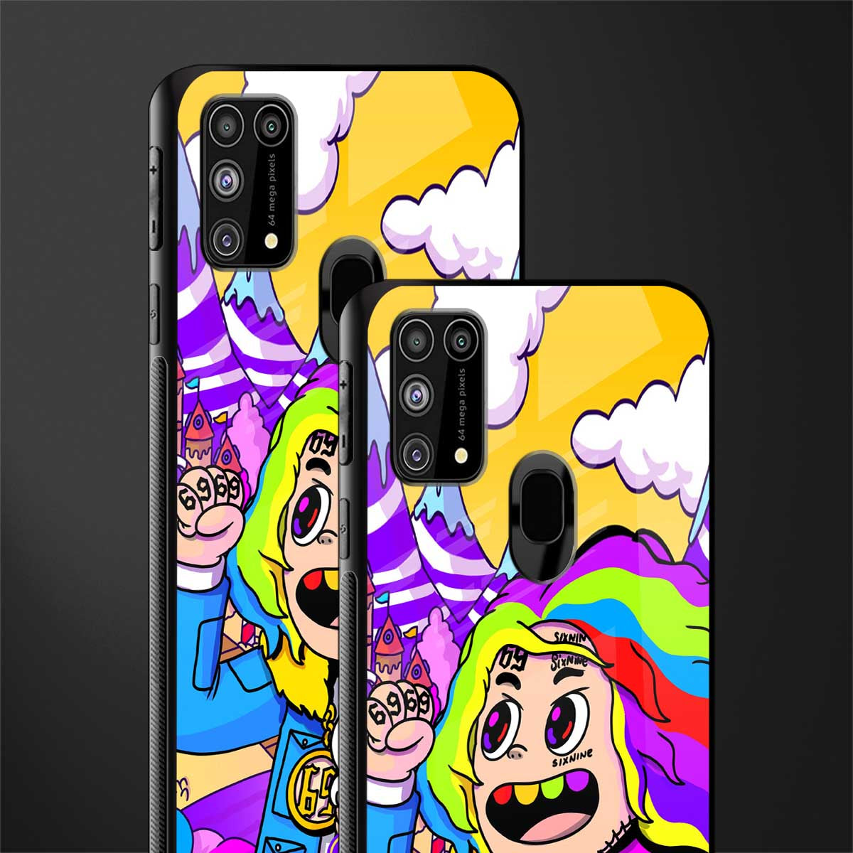 tekashi 6ix9ine glass case for samsung galaxy f41 image-2
