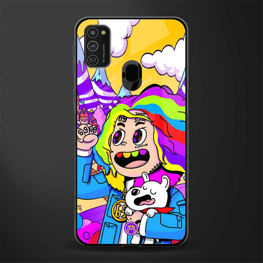 tekashi 6ix9ine glass case for samsung galaxy m21 image