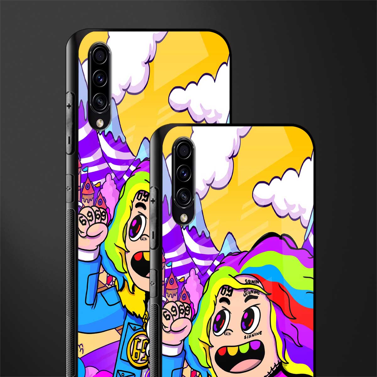 tekashi 6ix9ine glass case for samsung galaxy a30s image-2