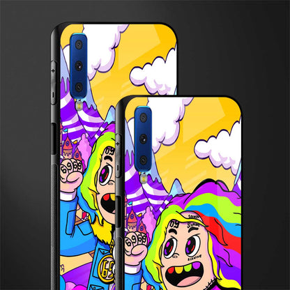 tekashi 6ix9ine glass case for samsung galaxy a7 2018 image-2