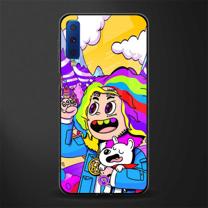 tekashi 6ix9ine glass case for samsung galaxy a7 2018 image