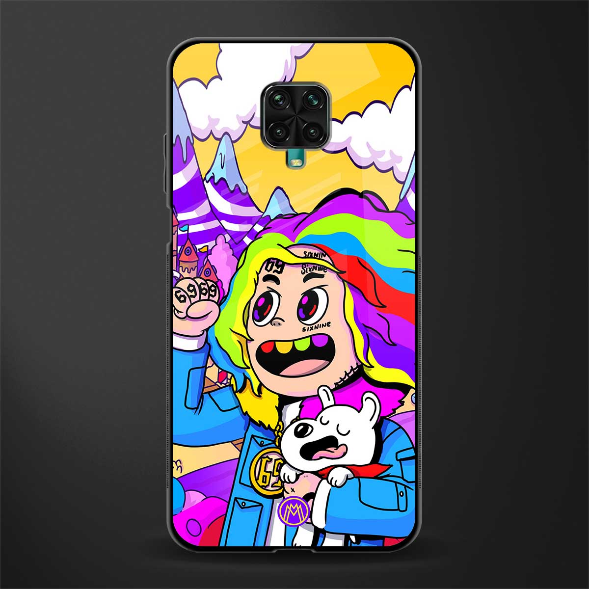 tekashi 6ix9ine glass case for poco m2 pro image