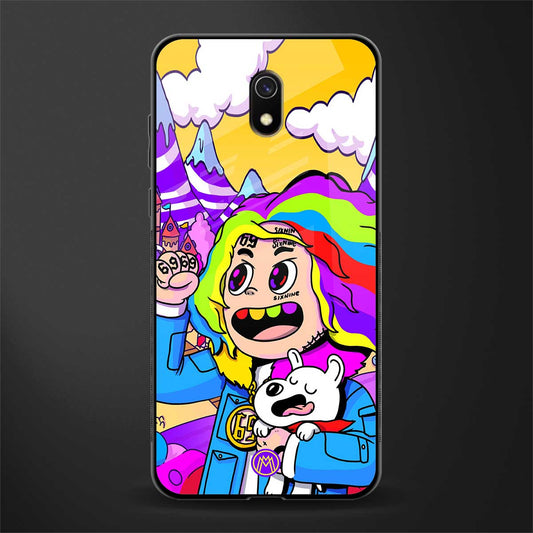 tekashi 6ix9ine glass case for redmi 8a image