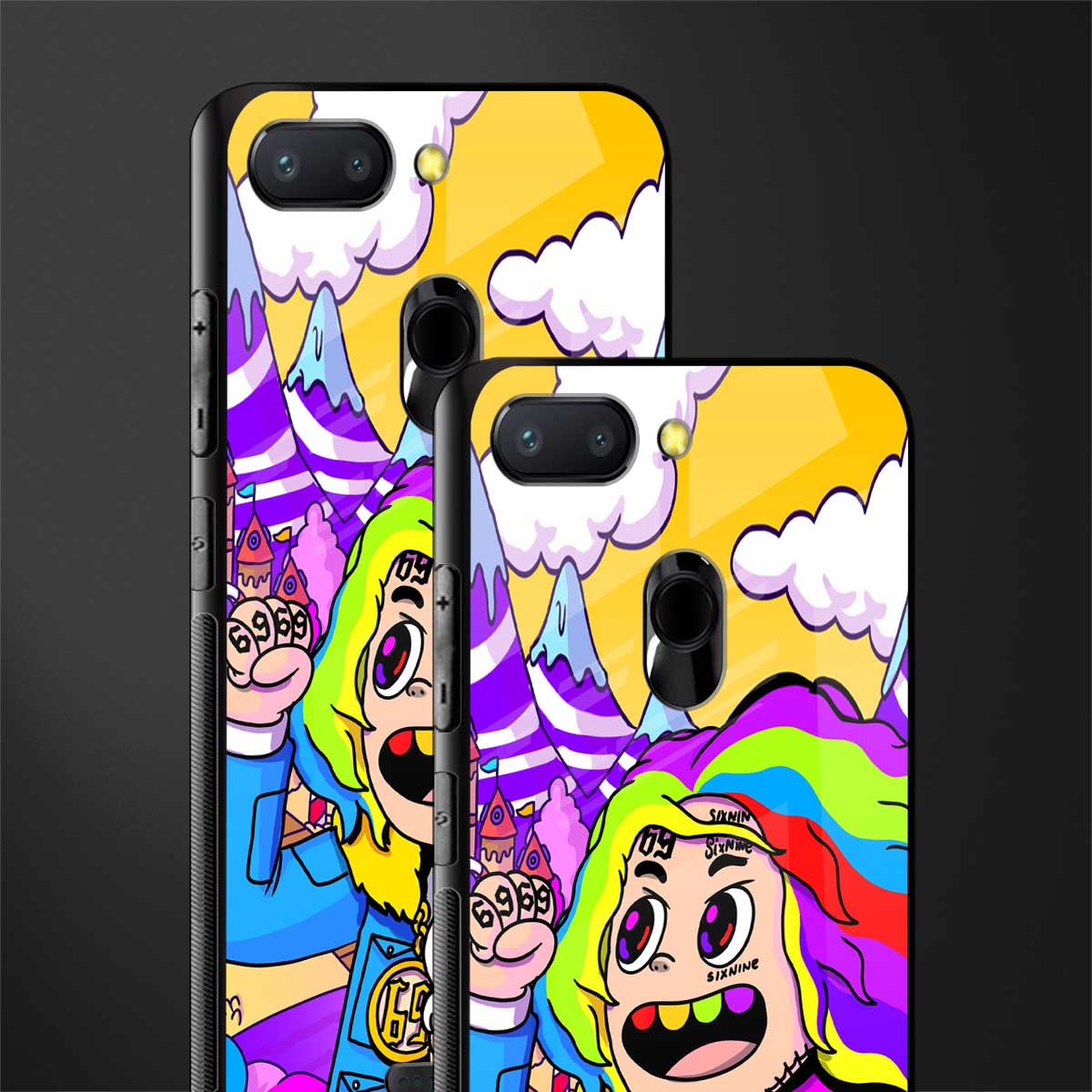 tekashi 6ix9ine glass case for redmi 6 image-2