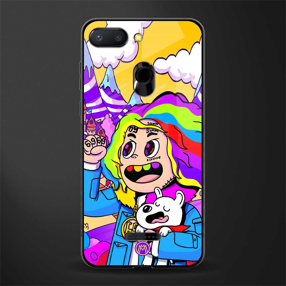 tekashi 6ix9ine glass case for redmi 6 image