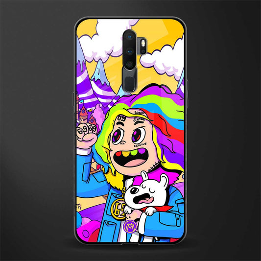 tekashi 6ix9ine glass case for oppo a5 2020 image